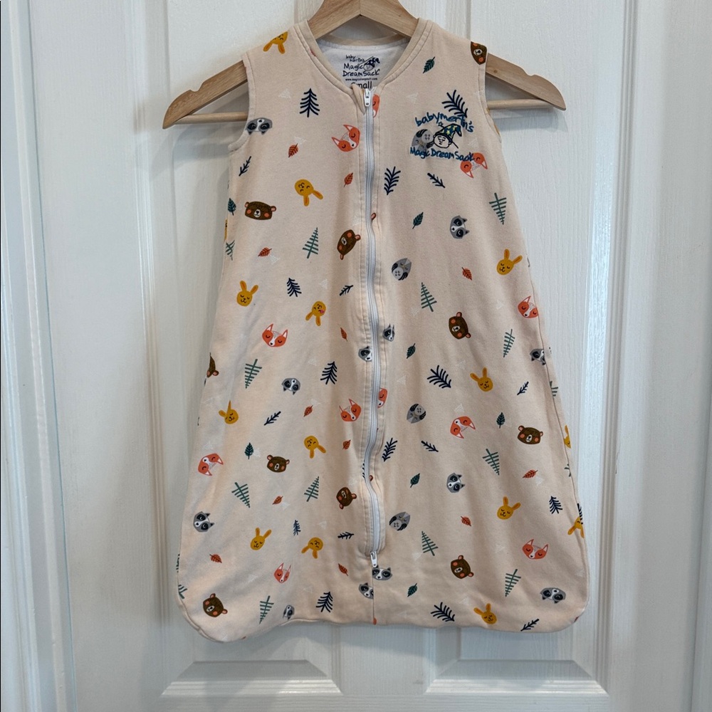 Baby Merlin’s magic dreamsack Sz 6-12 months woodland animals